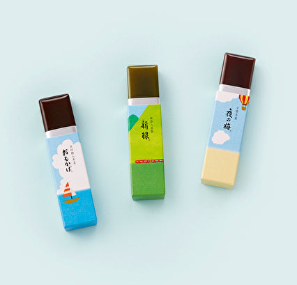 <夏の贈りものに>夏パッケージ小形羊羹
