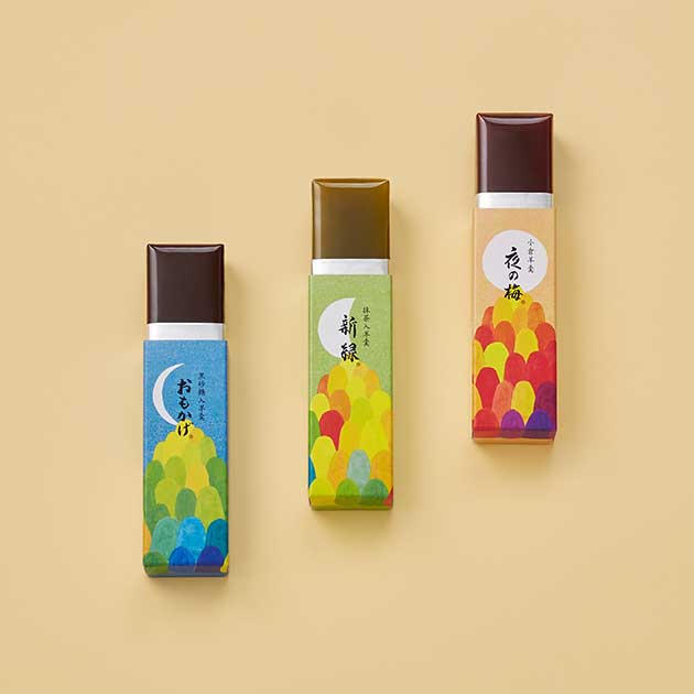 カテゴリー.季節限定の羊羹.秋パッケージ小形羊羹