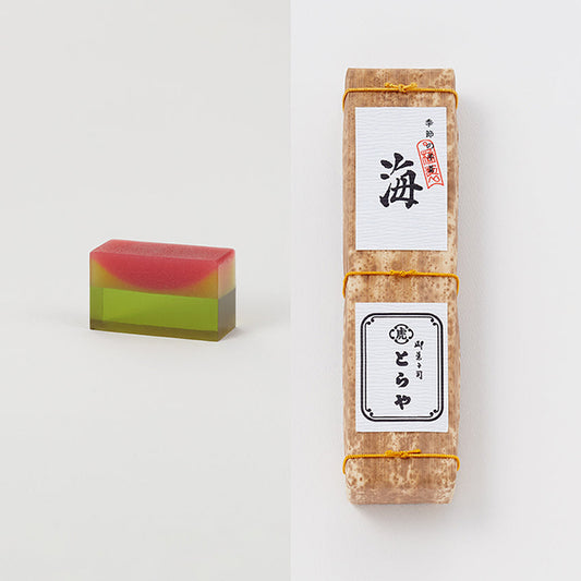 海（竹皮包）
